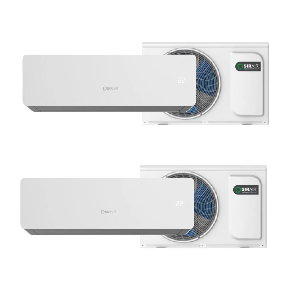 Sirair Calibre AC Combo | 2 x 9000BTU | Non-Inverter