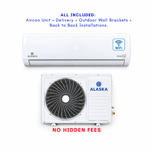 All Included : Alaska CV Series 12000 BTU | Inverter With WI-FI